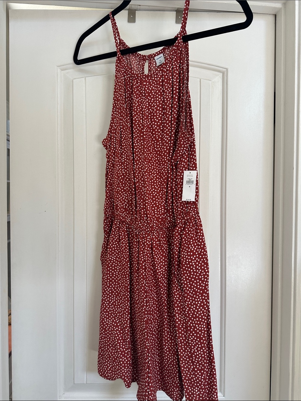 Old Navy Red Polka Dot Romper